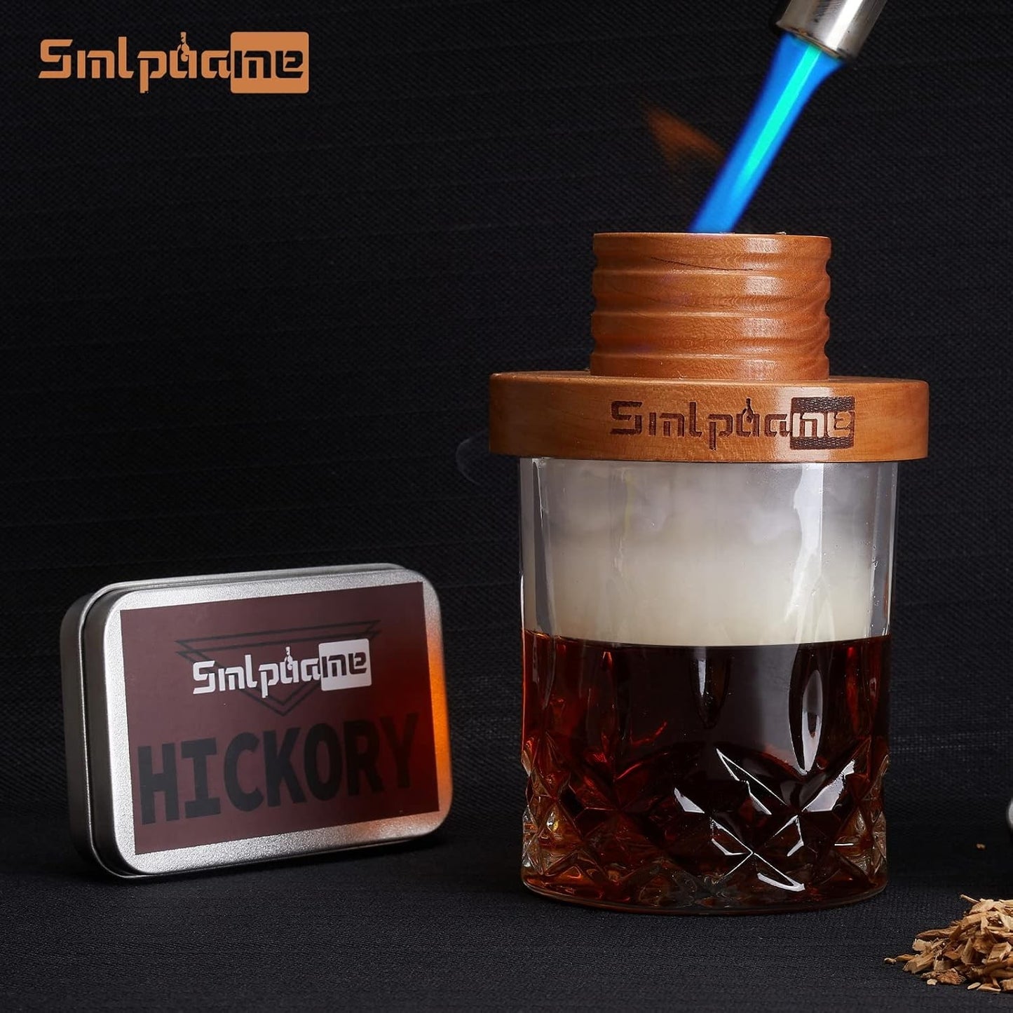 Cocktail Smoker Kit, Old Fashioned Smoker Kit for Bourbon Whiskey Drink, Smoker