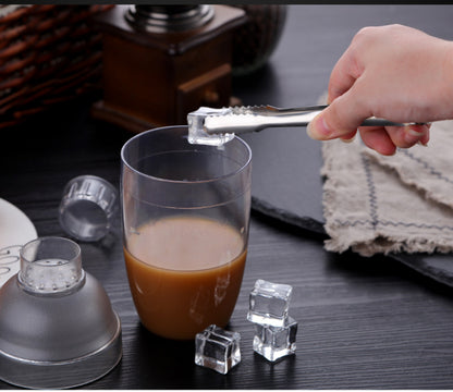 Kitchen Mini Stainless Steel Ice Cube Clamp